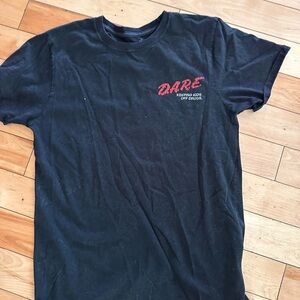 D.A.R.E. Black Men's T-Shirt